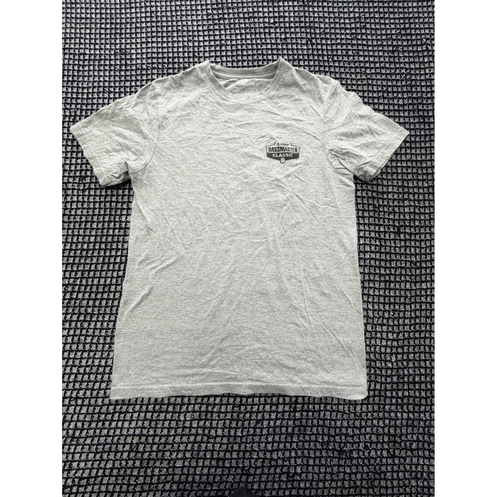 Magellan T-Shirt Mens Small Gray Bassmaster Classic Graphic Tee